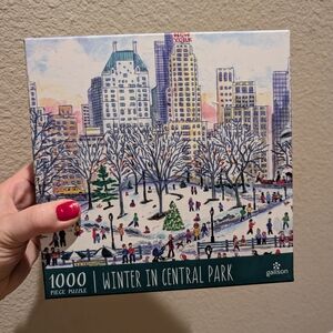 Galison Winter in Central Park Puzzle